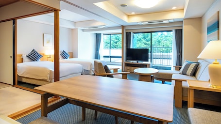 Japanese-Western Style Room, Non Smoking (Please do not include Children 0~3 years old when booking) | Free WiFi