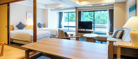 Japanese-Western Style Room, Non Smoking (Please do not include Children 0~3 years old when booking) | Free WiFi