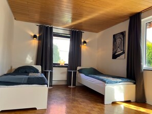2 habitaciones, wifi y ropa de cama