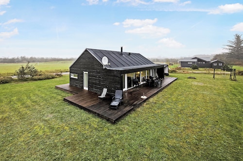 Summer house with modern luxury in North Jutland