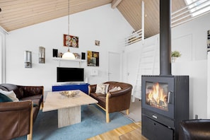 Living area - Summer house with modern luxury in North Jutland (Brovst)