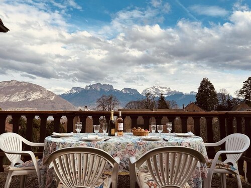 Sevrier-Centre : Maison de famille vintage cosy