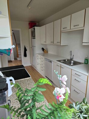 Réfrigérateur, four, plaque de cuisson, lave-vaisselle