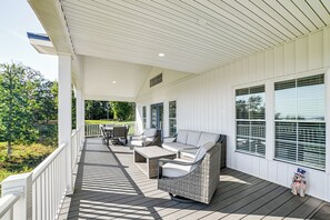 House (6 Bedrooms) | Interior - Lake View + Deck: Group Getaway in Grand Rivers! (Grand Rivers)