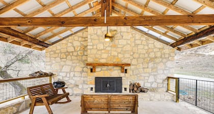 Fire Pit, Views: Peaceful Texas Hill Country Cabin