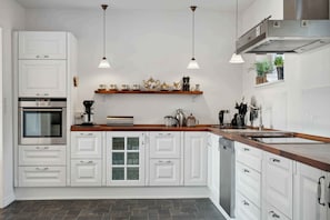 Fridge, oven, stovetop, dishwasher - Large holiday home by the Limfjord (Thyholm)