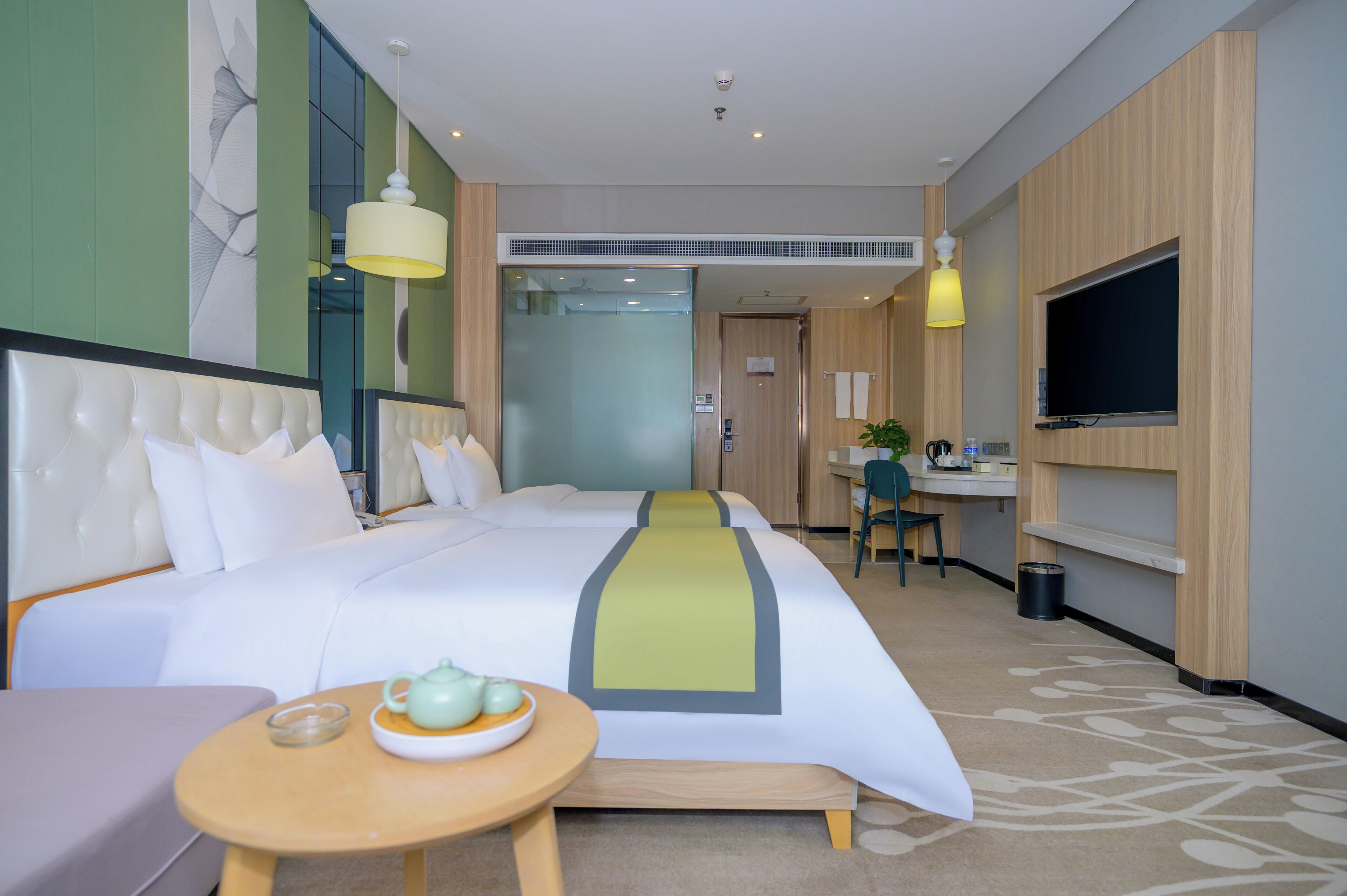 Superior Double or Twin Room, City View | Blackout drapes, soundproofing, iron/ironing board, free WiFi