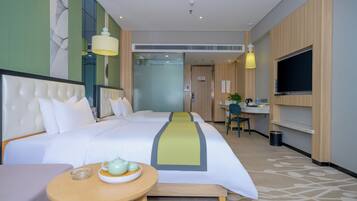 Superior Double or Twin Room, City View | Blackout curtains, soundproofing, iron/ironing board, free WiFi