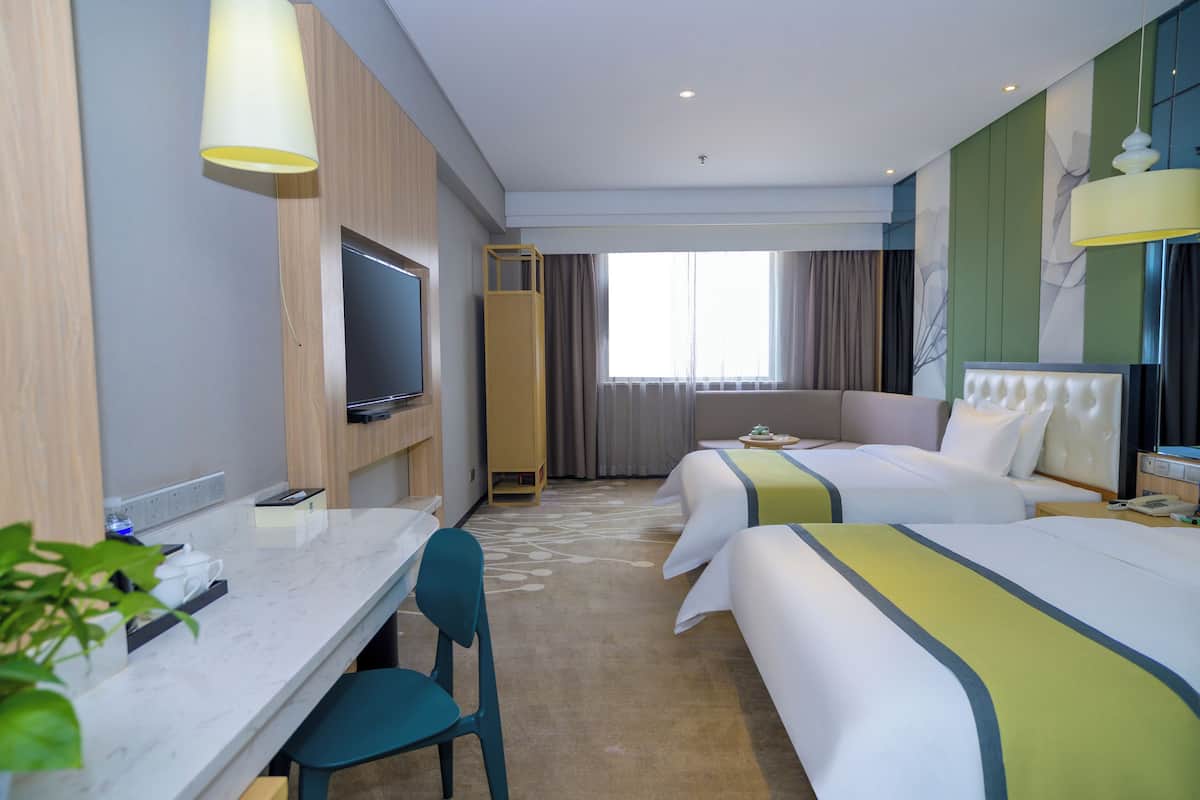 Superior Double or Twin Room, City View | Blackout drapes, soundproofing, iron/ironing board, free WiFi