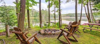 Lakefront Home w/ Private Beach in Rhinelander!