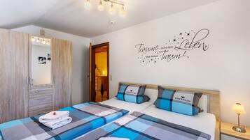 2 Schlafzimmer, kostenloses WLAN, Bettwäsche