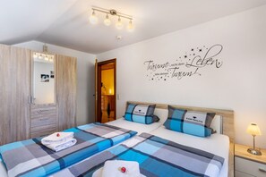 2 dormitorios, wifi gratis, ropa de cama