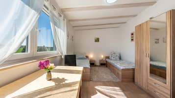 2 Schlafzimmer, kostenloses WLAN, Bettwäsche