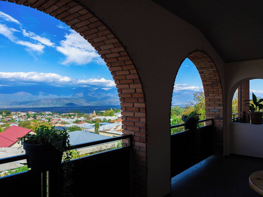 Habitación clásica, junto a la montaña | Balcón