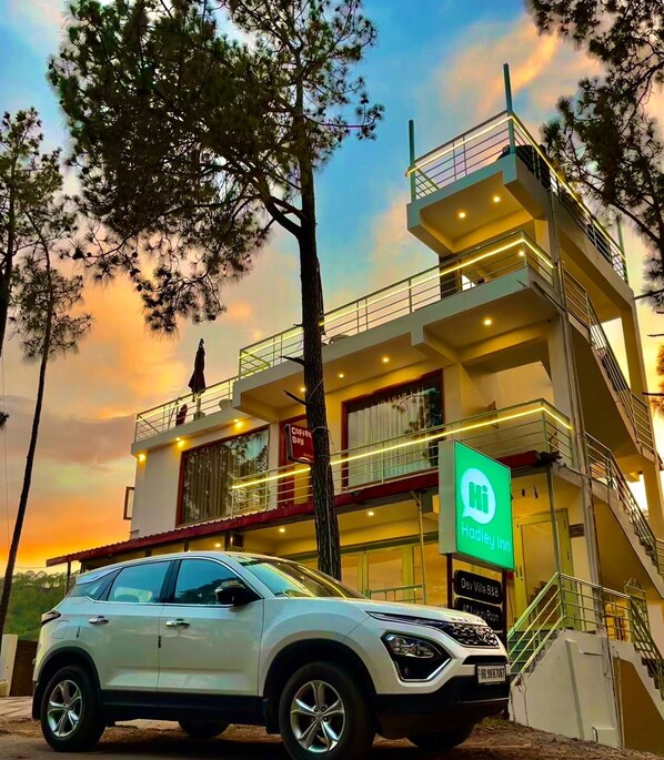 Voorkant van accommodatie