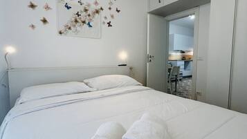 2 chambres, fer et planche Ă repasser, Wi-Fi, draps fournis