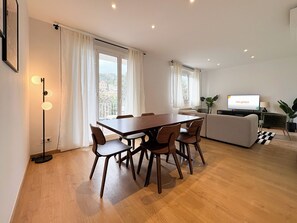 65-inch TV with cable channels
