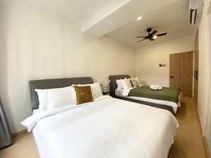 3 habitaciones, tabla de planchar con plancha y wifi gratis