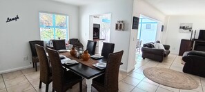 House, 4 Bedrooms, Smoking, Private Pool | Dining room