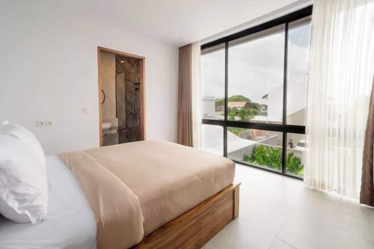 1 dormitorio, escritorio, wifi gratis y ropa de cama