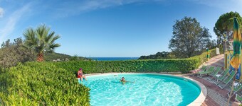 Appartements mit Veranda, Andora