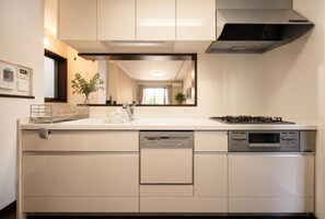 Family Villa, 4 Bedrooms, Non Smoking, Balcony | Private kitchen - yuuga (Tokyo)