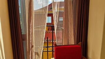 Quarto casal luxo, vista para a cidade | Roupas de cama antialérgicas, camas extras/dobráveis (sobretaxa)