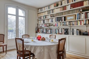 Dining - Traditional & Charming Parisian flat - Luxury 16th (Paris)