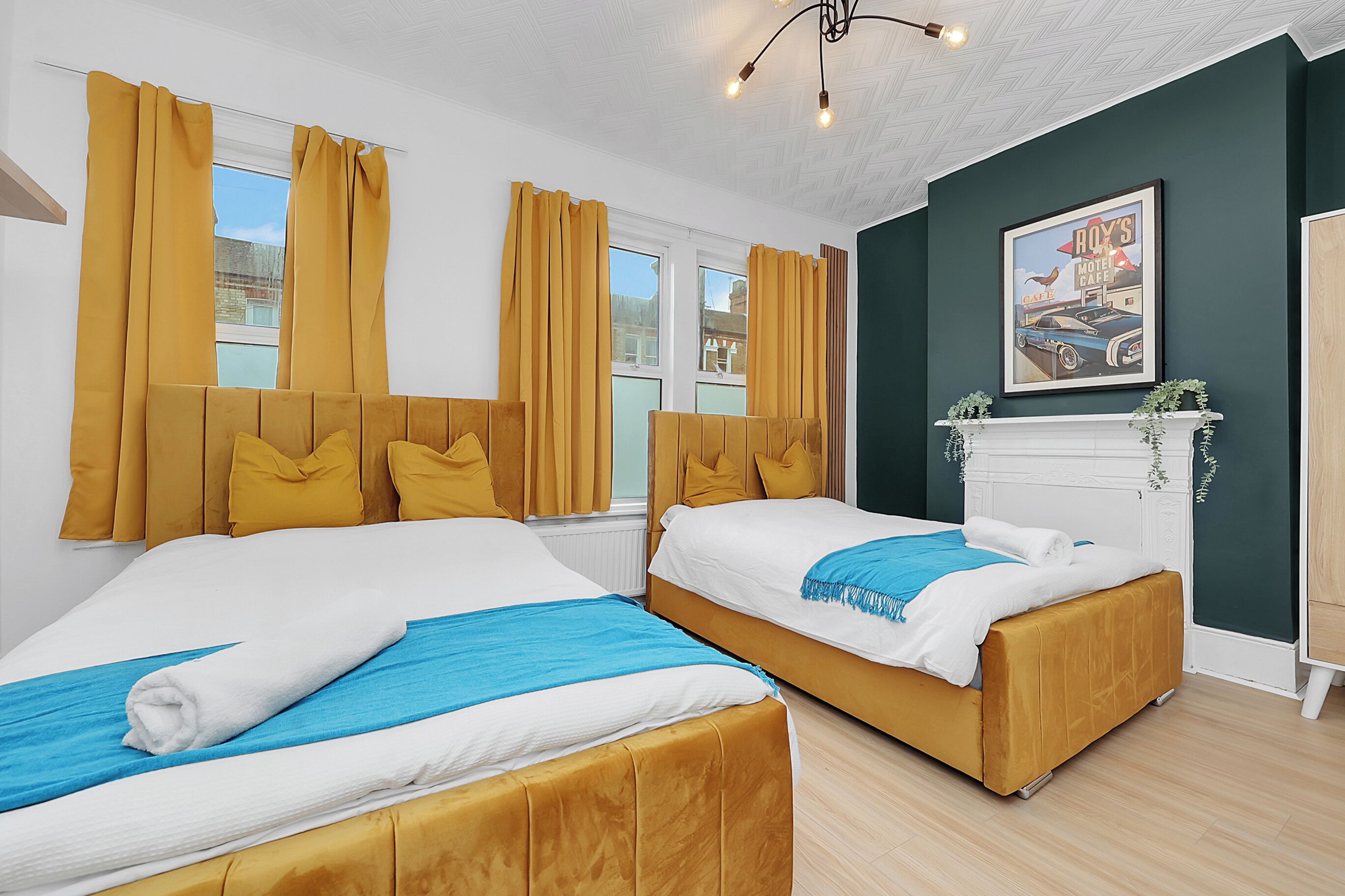 5 間睡房、熨斗/熨衫板、Wi-Fi、床單