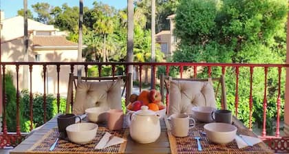 Chalet a pie de playa para familias zona muy tranquila con todos los servicios
