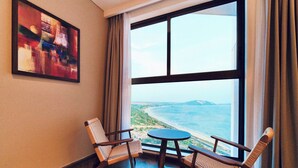 Deluxe Room, Beach View | Blackout curtains, soundproofing, iron/ironing board, free WiFi - Apec Mandala Cham Bay Mũi Né (Mui Ne)