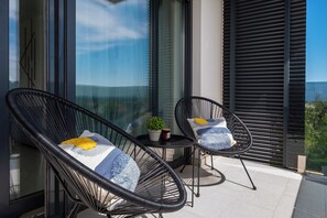 Deluxe Apartment, Sea View | Terrace/patio - Apartment Lipotica 1 (Nin)