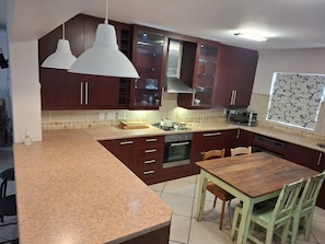 Casa, 4 habitaciones, fumadores, vistas al jardín | Cocina privada