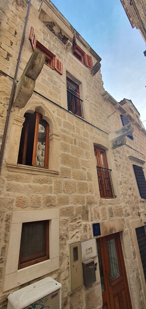 Exterior detail - Fidelissima Palace Korčula. Immersion in centuries and comfort of modern life. (Korcula)