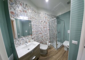 Hair dryer, bidet, towels, soap - Vacation home Fraeli (Pozzuoli)