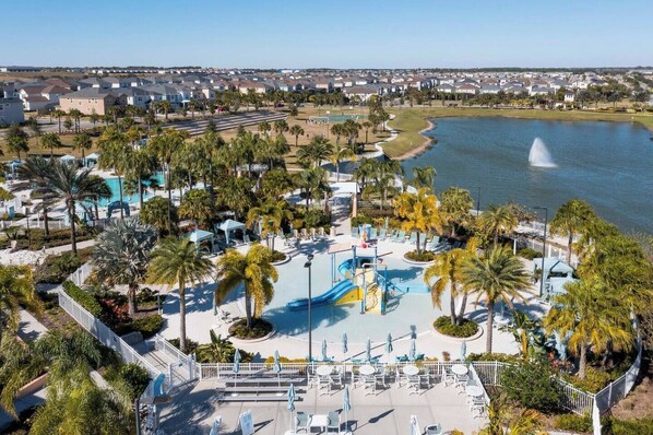 Una piscina climatizada