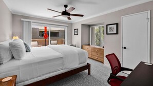 2 habitaciones, escritorio, tabla de planchar con plancha y wifi gratis 