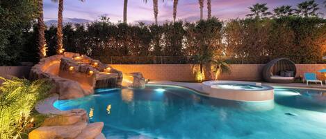 Beheizter Pool