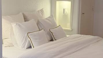 2 slaapkamers, een strijkplank/strijkijzer, wifi, beddengoed