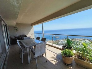 Deluxe Duplex, Ocean View | Terrace/patio
