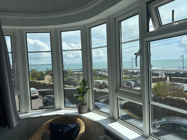 Double Room, Sea View (Room 5) | Bed sheets