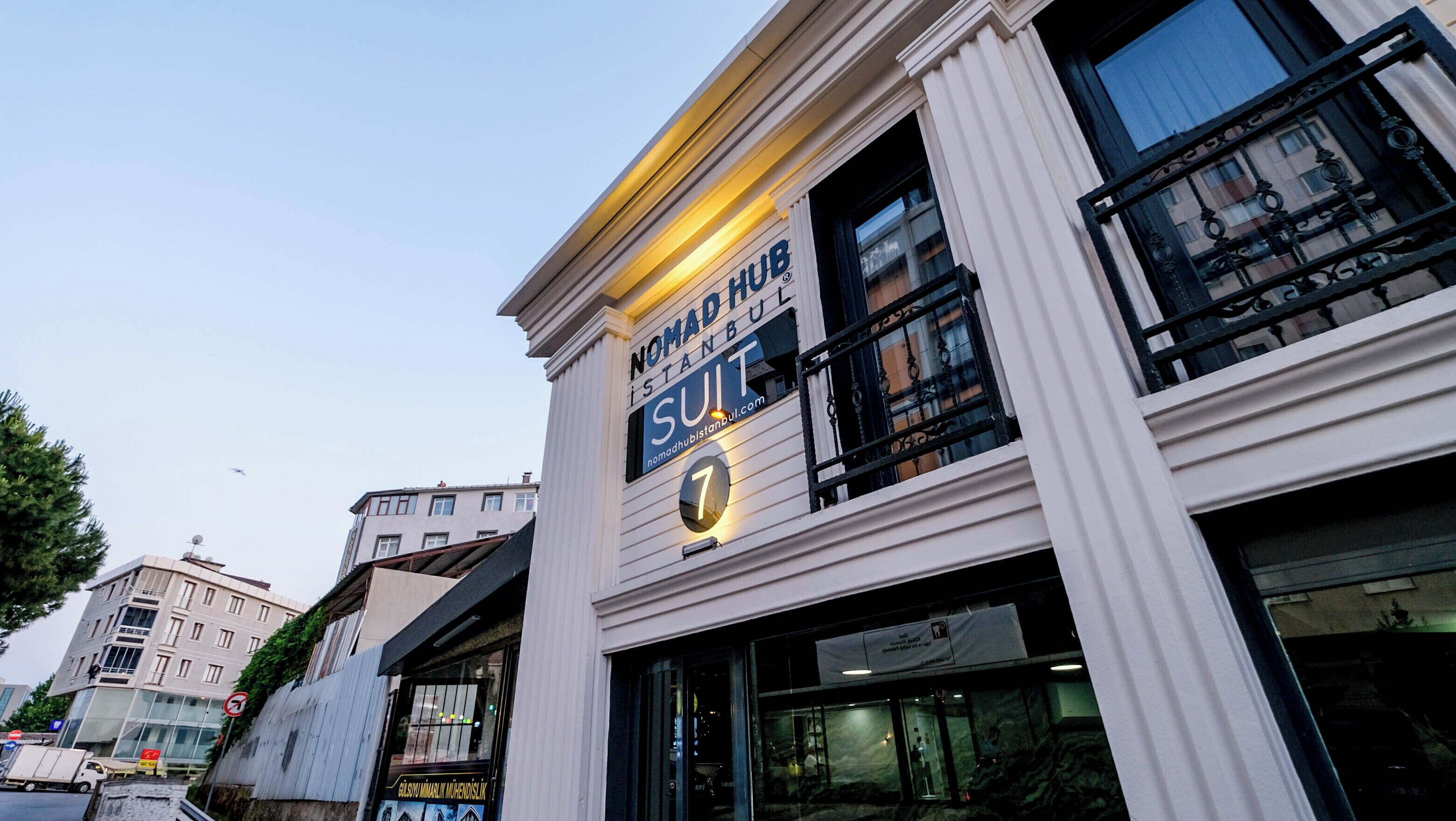 Façade de l’hébergement