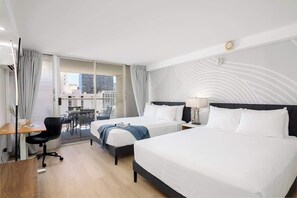 1 bedroom, desk, iron/ironing board, free WiFi - Renovated Studio w/ Pool & Steps to Waikiki Beach (Honolulu)