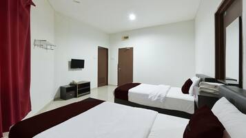 Free WiFi, bed sheets