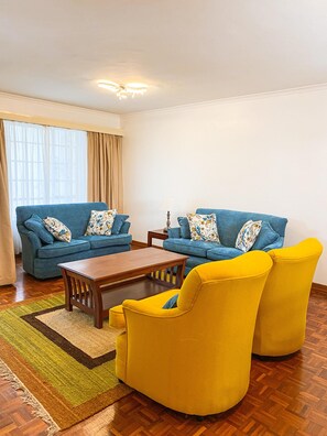 Comfort-Apartment, Kochnische | Wohnbereich