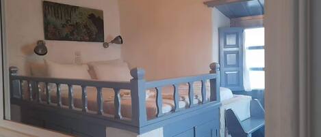 2 室のベッドルーム、アイロン / アイロン台、WiFi、ベッドシーツ