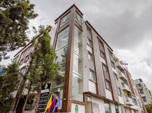 Fachada de la propiedad