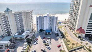 Exterior - Spacious beachfront condo w/  lagoon-style pool, BBQ & direct beach access! (Orange Beach)