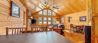 The Cedar Lakehouse | On Beautiful Gilmore Lake w/ Dock, Kayaks, Firepit, AC