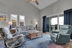 Smart TV - 2 Bedroom Oceanfront Getaway at Surf Condos (Surf City)